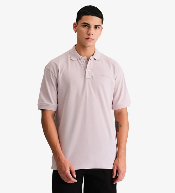 Classic Black Knit Polo T-Shirt