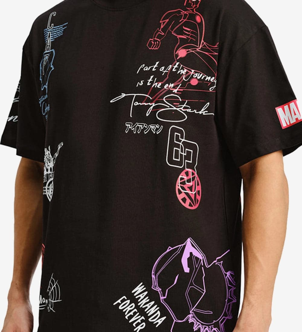 Oversized Graphic Print T-Shirt