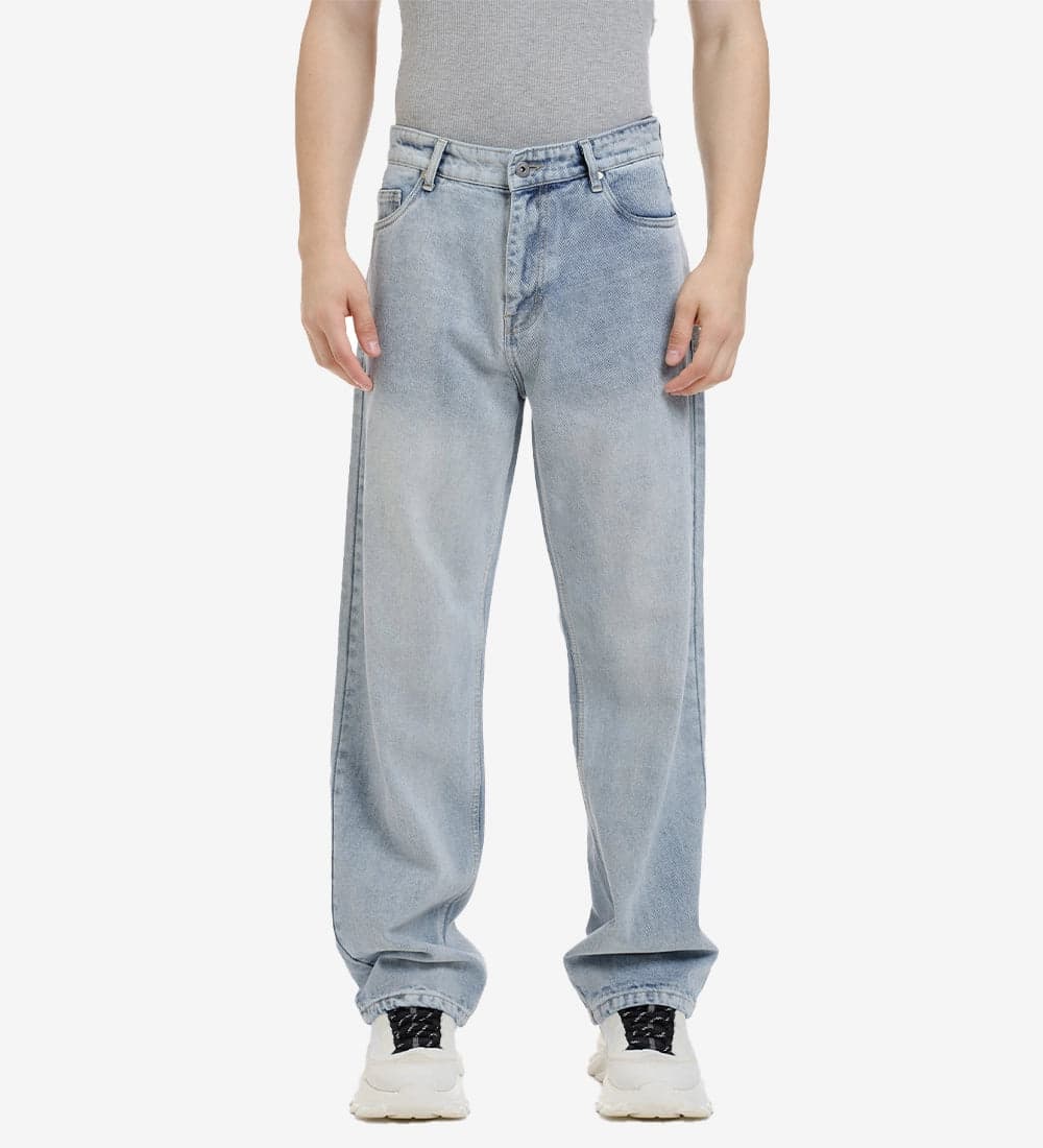 Loose Fit Straight Denim Jeans