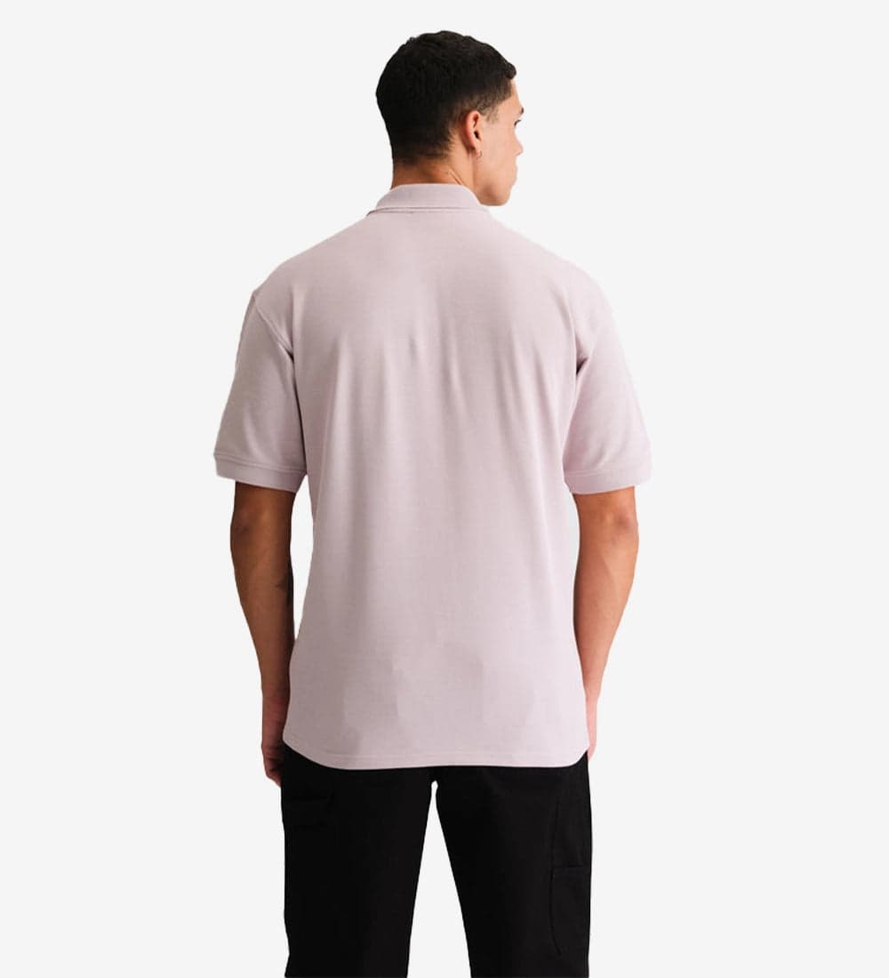 Classic Black Knit Polo T-Shirt