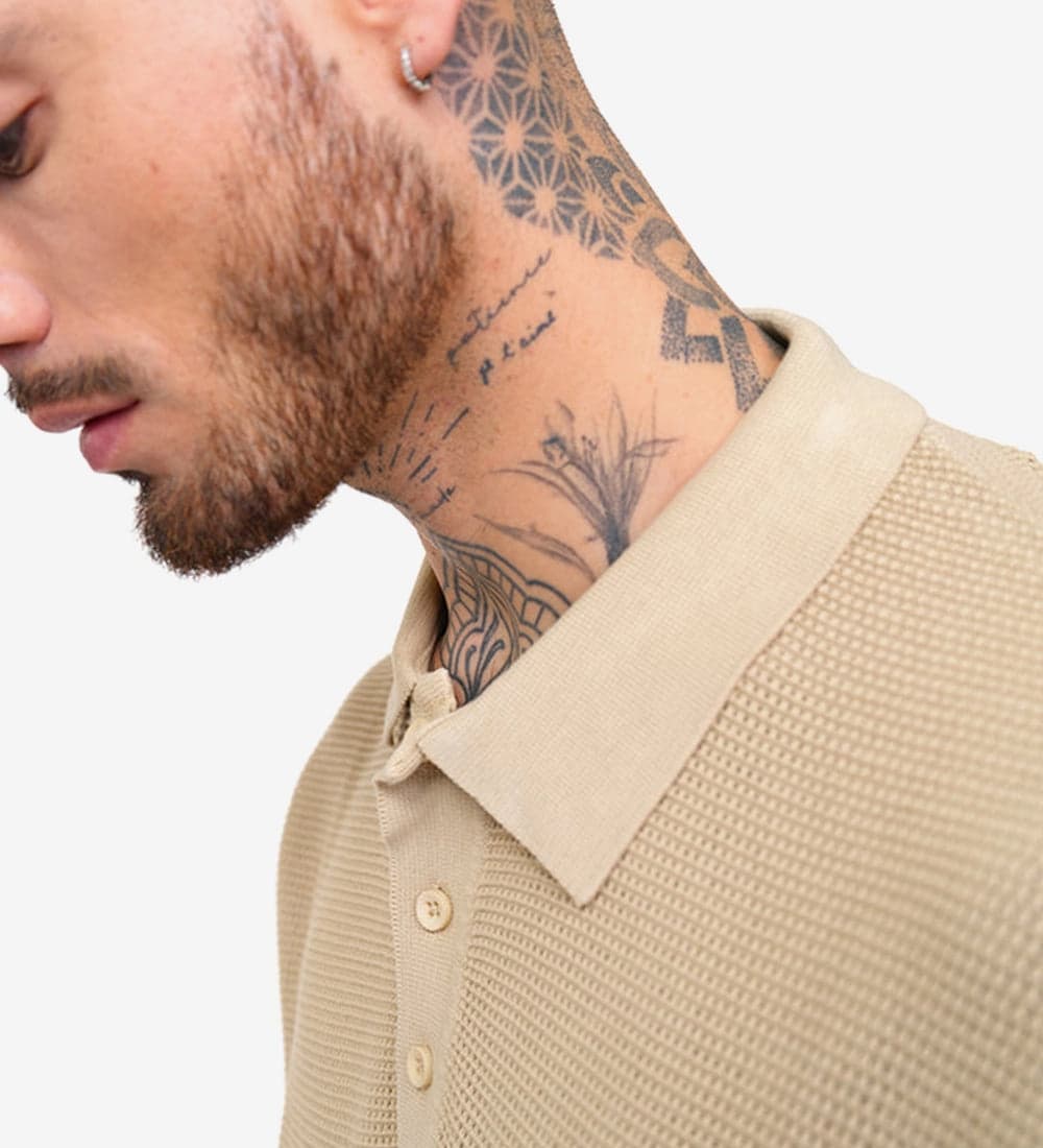 Smart Casual Polo Neck Tee