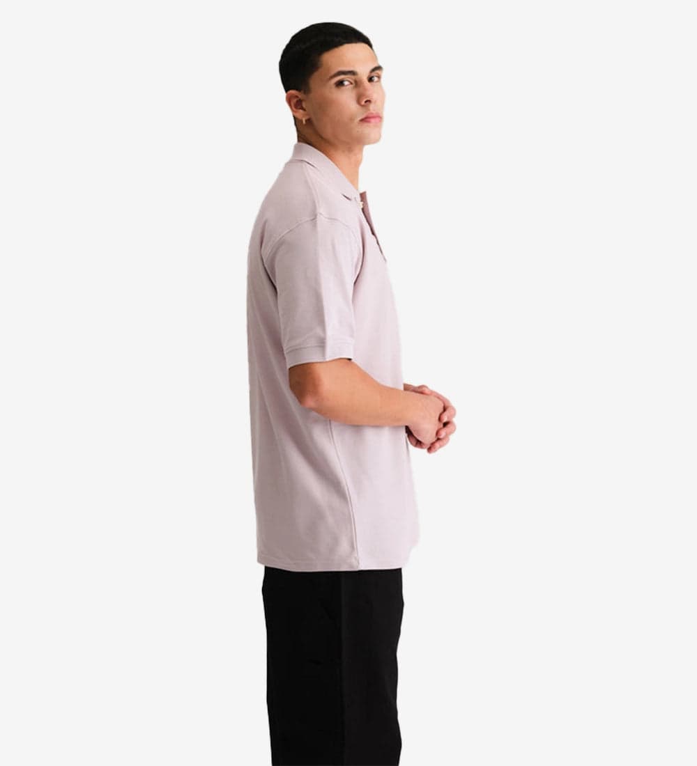 Classic Black Knit Polo T-Shirt