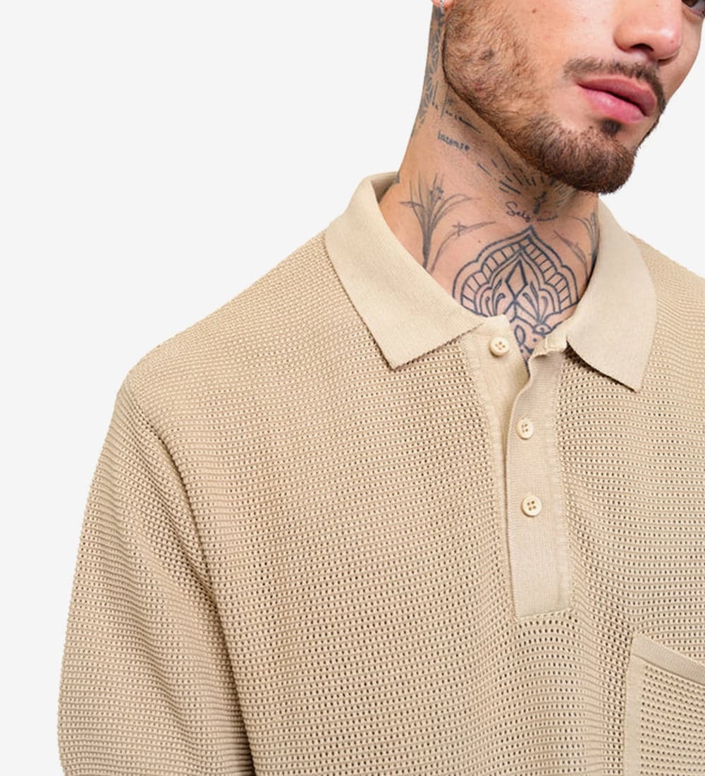 Smart Casual Polo Neck Tee