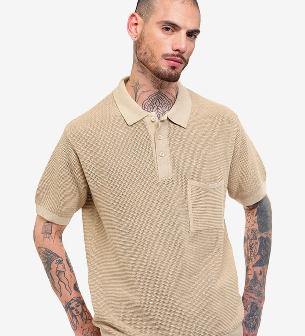 Smart Casual Polo Neck Tee