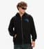 Back Print Zip-Front Jacket