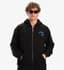 Back Print Zip-Front Jacket